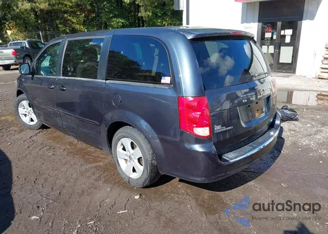2013 Dodge Grand Caravan Se from USA, damaged, VIN 2C4RDGBGXDR788652